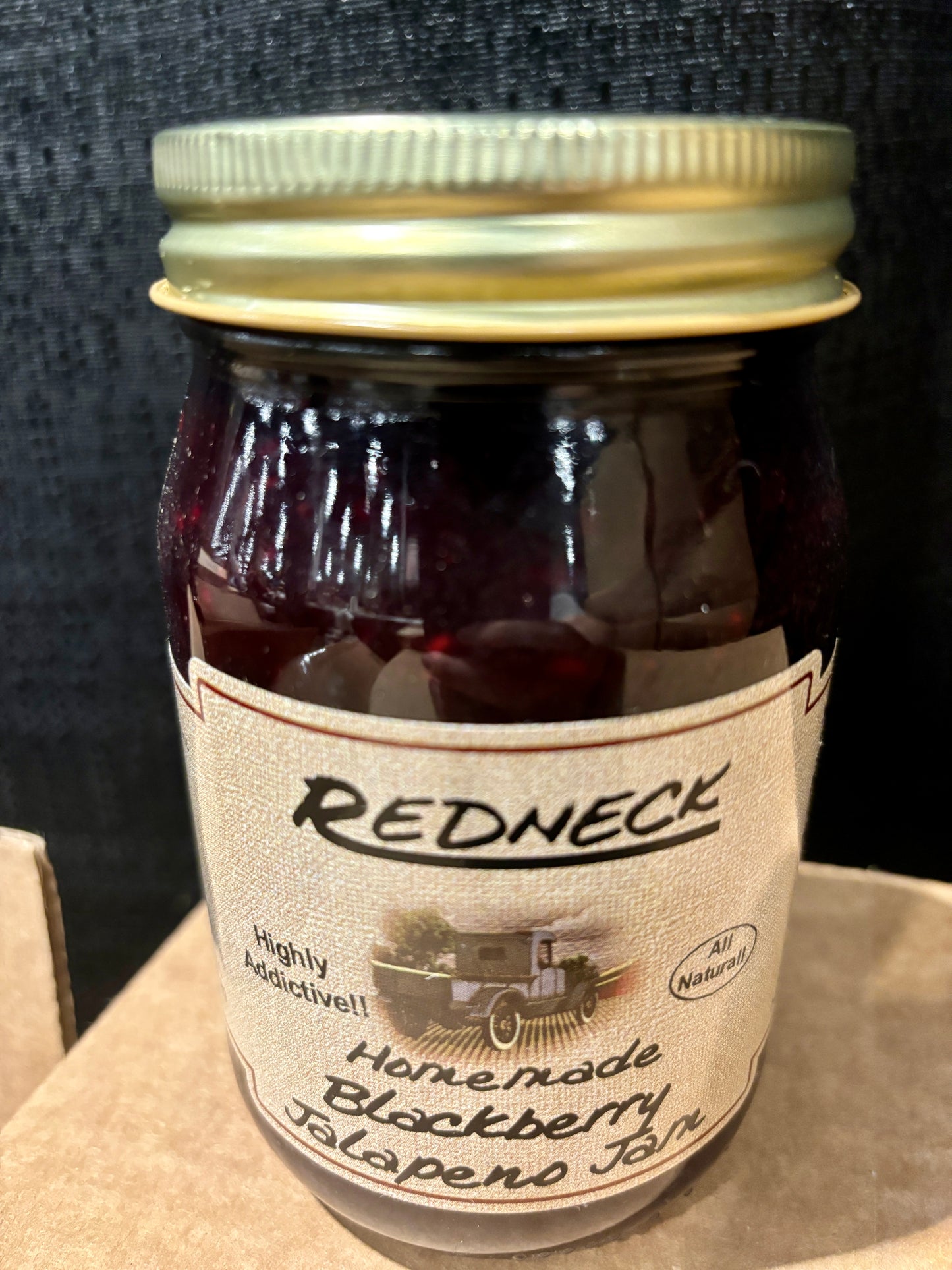 Homemade Blackberry Jalapeño Jam