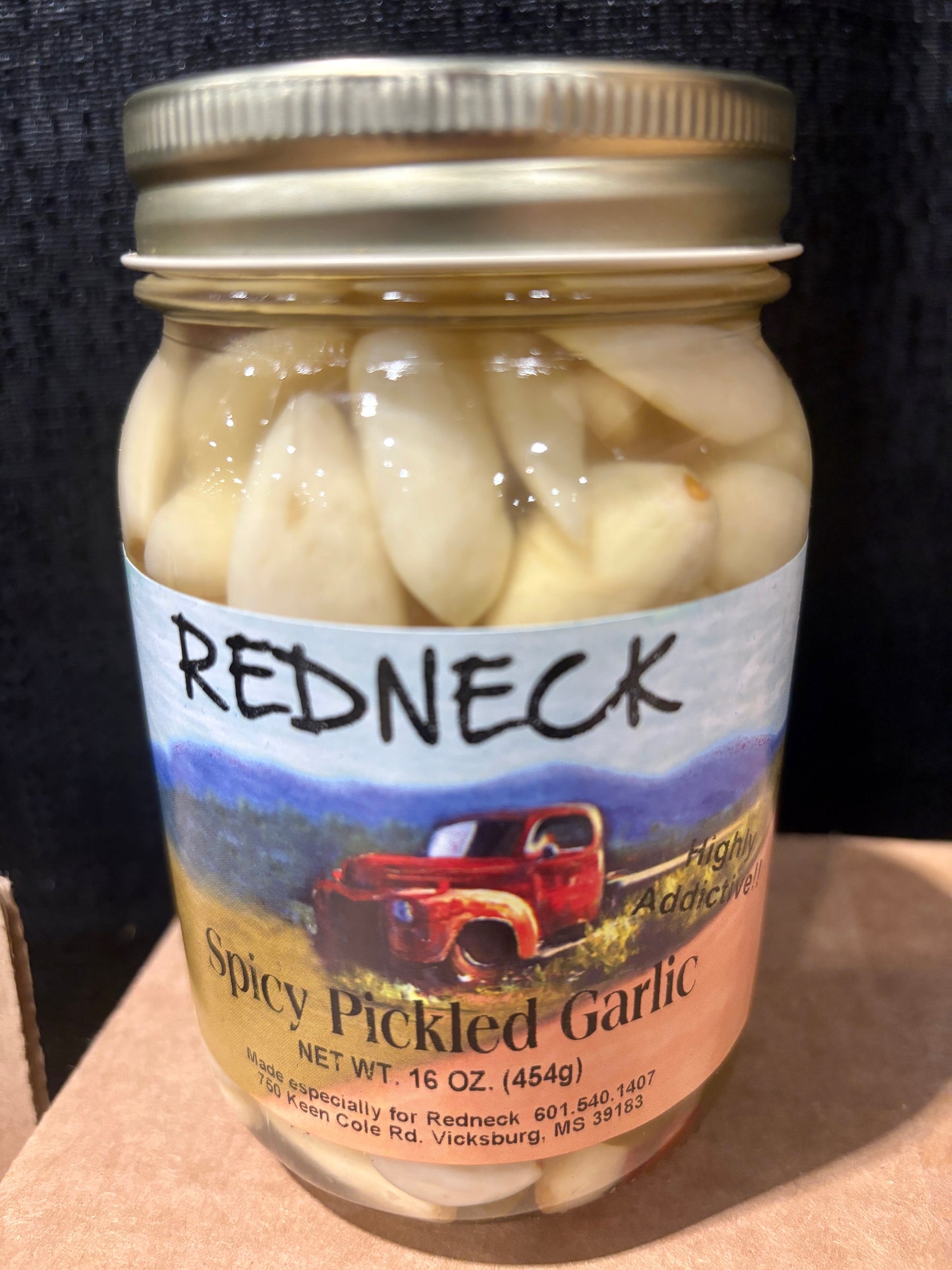 Spicy Pickled Garlic