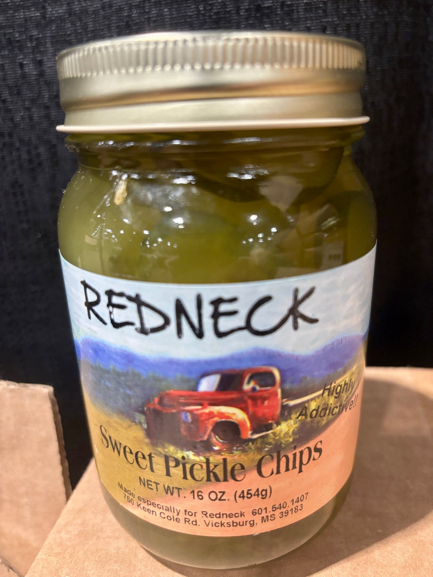 Sweet Pickle Chips