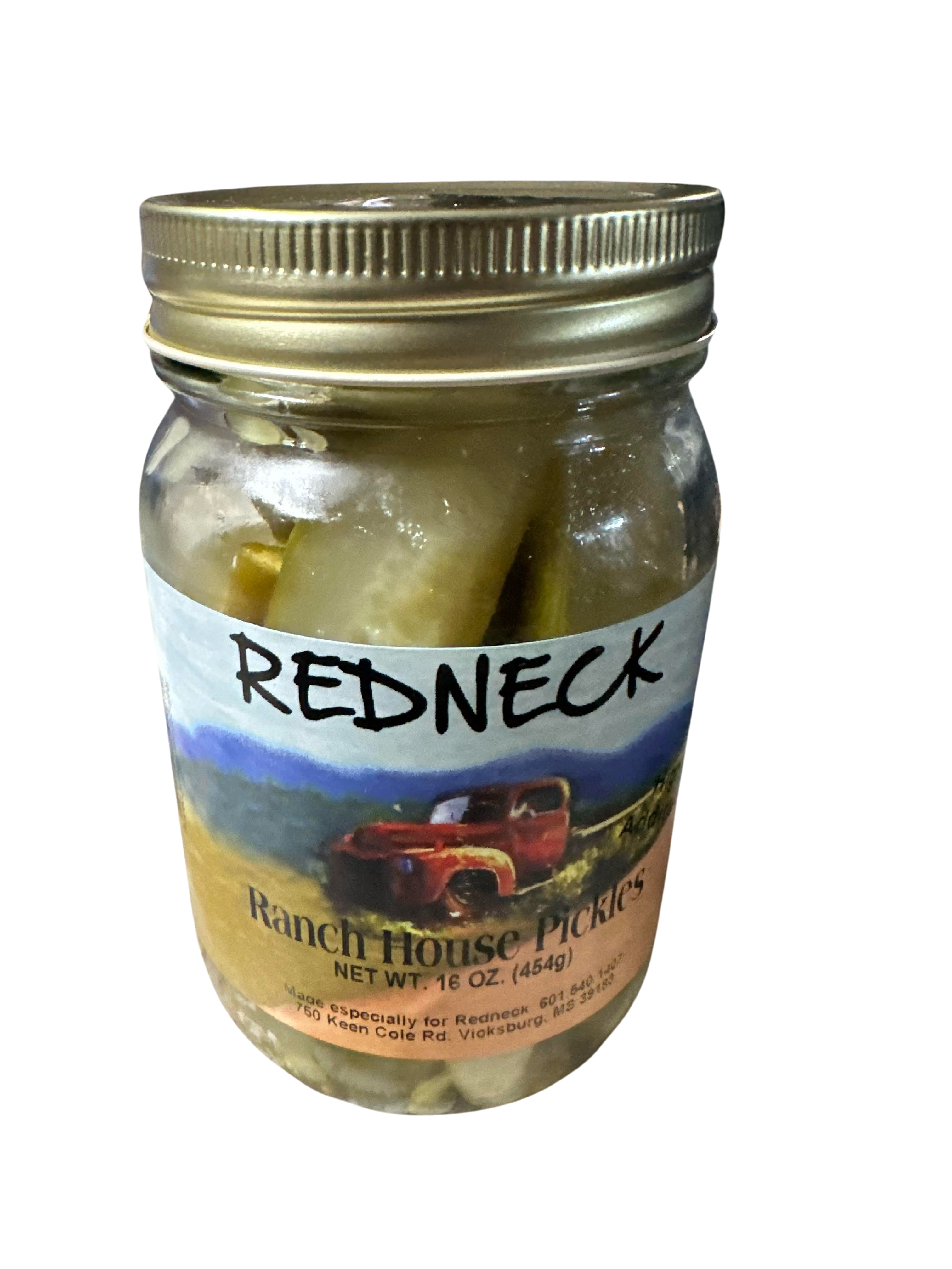 Redneck Ranch Ranch House Pickles – Redneck Foods