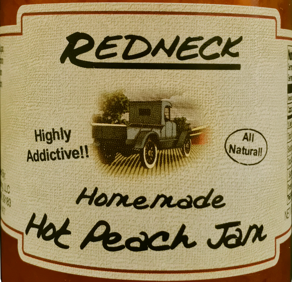 Homemade Hot Peach Jam